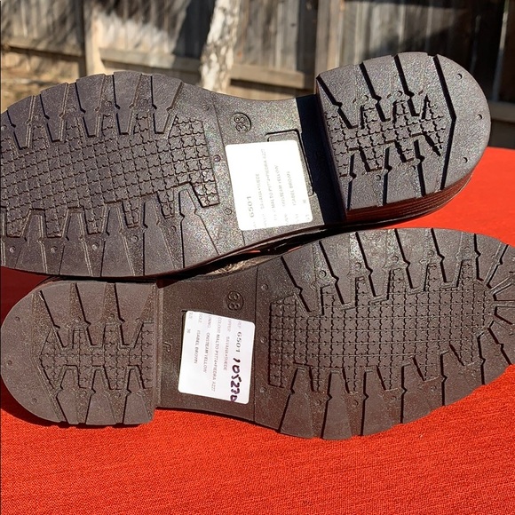 Jafa 401 Burlap Ankle Boots NWOB Size 38 - Picture 5 of 10